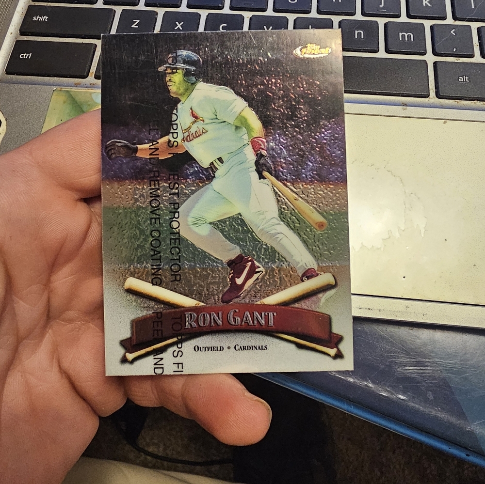 Ron Gant baseball card